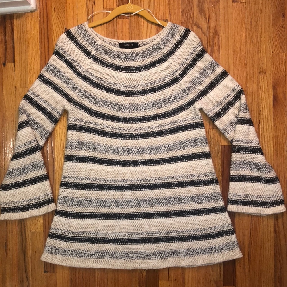Striped Sweater Tunic